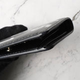 メゾン マルジェラ カレンダーロゴ レザー 二つ折り財布 コンパクトウォレット ブラック 箱付き - NEWSED