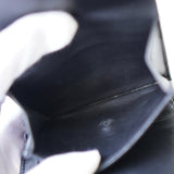 セリーヌ レザー スモール トリフォールドウォレット 二つ折り財布 ブラック - NEWSED