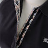 Burberry 女士黑色徽标短袖 Polo 衫