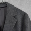 マヌエル リッツ シングル チェスターコート グレー