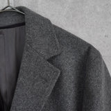 マヌエル リッツ シングル チェスターコート グレー - NEWSED