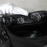 グッチ シェリーライン ドッキング ハイカット ブーツ ブラック - NEWSED