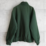 ラコステ 中綿ジャケット ブルゾン ロゴパッチ グリーン - NEWSED