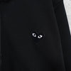 プレイ コムデギャルソン ハートロゴ トラックジャケット ブラック