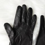 クリスチャン ディオール ヴィンテージ トロッター レザー グローブ 手袋 ブラック レディース デッドストック - NEWSED