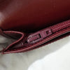 Cartier Must Line 皮革长款钱包 双折钱包 波尔多色 带保修卡