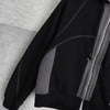 コードグラフィー ジップアップ フーディー パーカー ブラック メンズ レディース