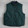 ポロ バイ ラルフローレン リバーシブル ダウンベスト スモールポニーロゴ 刺繍 ダークグリーン/ネイビー