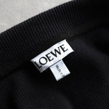 ロエベ アナグラム 刺繍 スウェット レディース ブラック - NEWSED