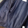 Fred Perry logo embroidery knit switching quilted jacket padded blouson brown