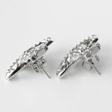 ヴィヴィアン ウエストウッド オーブ ラインストーン シルバー ピアス 箱付き - NEWSED