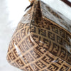 Fendi Mamma Bucket Zucchino 涂层帆布单肩包 驼色