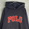 Polo by Ralph Lauren hoodie, college logo, navy