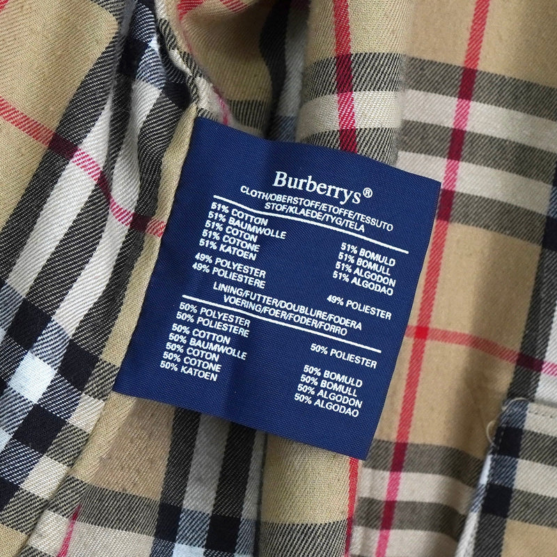 バーバリー ヴィンテージ ライナー トレンチコート カーキ - NEWSED