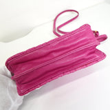 ミュウミュウ マテラッセ レザー がま口 ミニ ショルダーバッグ ピンク - NEWSED