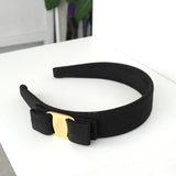 サルバトーレ フェラガモ ヴァラ リボン カチューシャ ブラック - NEWSED