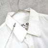 Play Comme des Garcons Heart Logo Long Sleeve Shirt White Shirt White