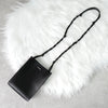 Jil Sander Tangle 小号皮革单肩包（黑色）