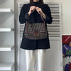 Fendi Mamma Bucket Zucca Pile 单肩包 棕色