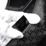 グッチ ジャッキー レザー トートバッグ ハンドバッグ ブラック - NEWSED