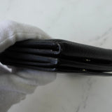 バレンシアガ エブリディ レザー 三つ折り財布 コンパクトウォレット ブラック - NEWSED