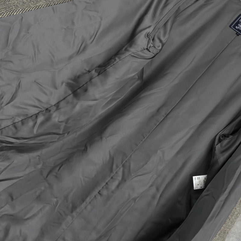 バーバリー ヴィンテージ ツイード ステンカラーコート レディース ベージュ - NEWSED