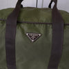 プラダ ポコノ テスート ナイロン ボストンバッグ トライアングルロゴ カーキ