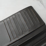 メゾン マルジェラ 四つタグ レザー ロングウォレット 長財布 グレー - NEWSED