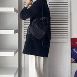 プラダ ポコノ テスート ナイロン ミニ リュックサック ブラック - NEWSED