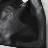 エムエムシックス メゾン マルジェラ レザー ジャパニーズバッグ トートバッグ ブラック - NEWSED