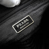 Prada 黑色三角形徽标尼龙单肩包