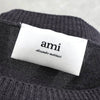 アミパリ アミ パリス ハート ウール ニット グレー