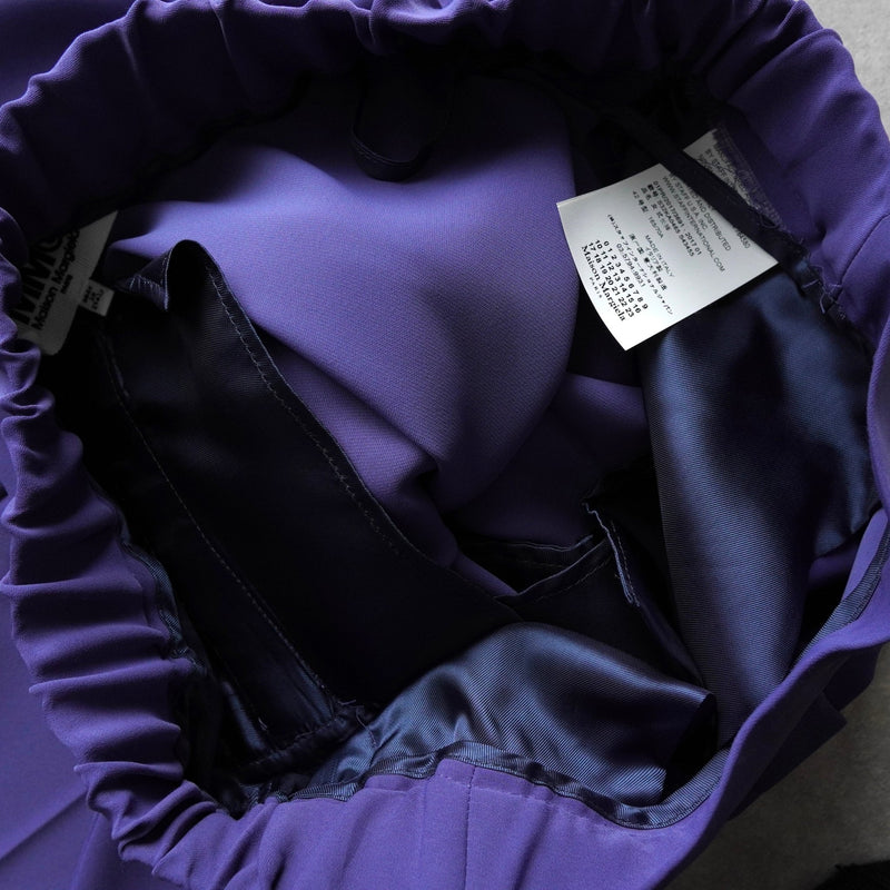 エムエムシックス メゾンマルジェラ イージー スラックス パープル レディース - NEWSED