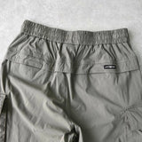 ライフワーク マルチポケット ナイロン カーゴパンツ カーキ メンズ - NEWSED
