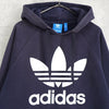 Adidas Logo Hoodie Navy