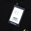 Fred Perry logo embroidered short sleeve polo shirt in black, unused with tags