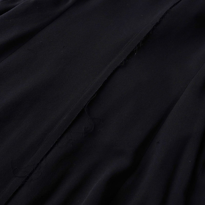 ワイズ ヨウジヤマモト ダメージ加工 スーパーロングコート ブラック - NEWSED