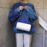 サンローラン サドスモール ドラムバッグ オフホワイト レディース - NEWSED