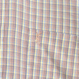 イヴ サンローラン ヴィンテージ チェック柄 半袖シャツ マルチカラー - NEWSED