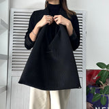 エムエムシックス ジャパニーズバッグ クラシック メゾン マルジェラ トートバッグ ブラック - NEWSED