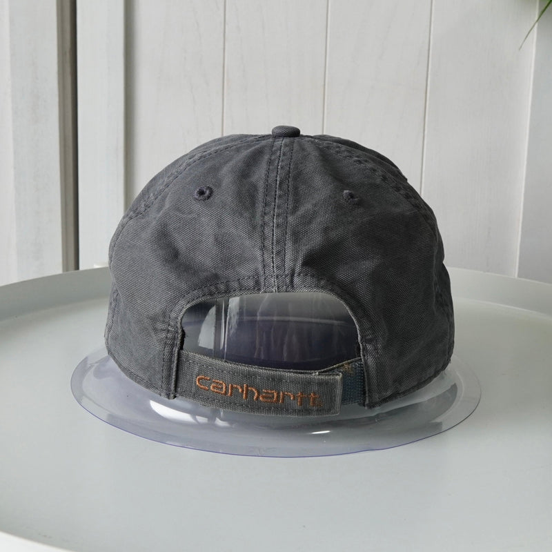 カーハート ロゴ キャップ グレー - NEWSED