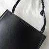 Jil Sander Tangle Small Leather Shoulder Bag/Pochette in Black, Unused with Tags