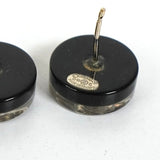 シャネル ココマーク チェック クリア サークル ピアス ホワイト / ブラック レディース - NEWSED