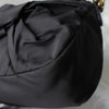 Prada nylon/leather ribbon handbag in black