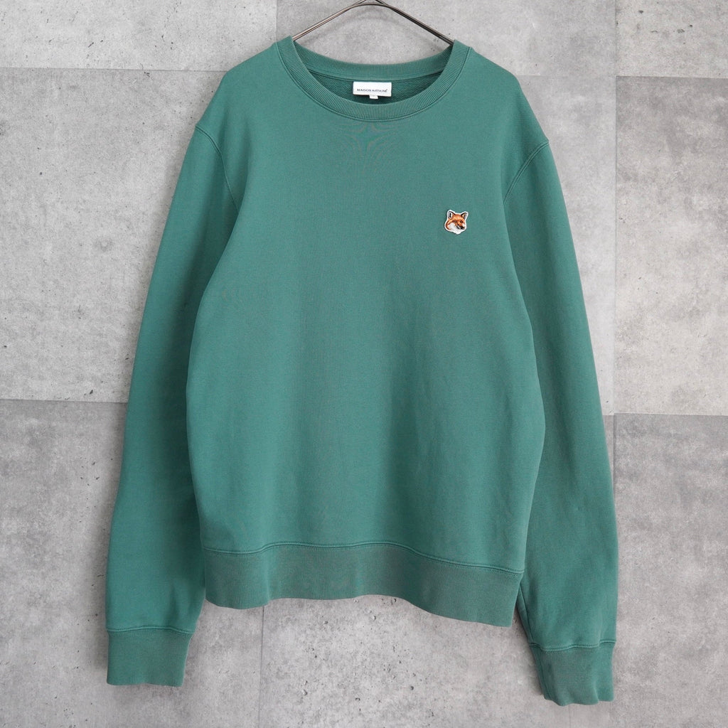 Maison Kitsune Foxhead Sweatshirt Green