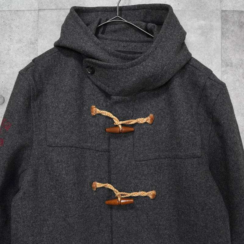 ラルフローレン ダッフルコート ウールコート グレー - NEWSED