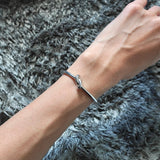 セリーヌ ノット シルバー ブレスレット バングル レディース 箱付き - NEWSED