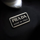 プラダ ポコノ テスート ナイロン ミニハンドバッグ アクセサリーポーチ ブラック - NEWSED