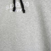Supreme Logo 双色灰色连帽衫