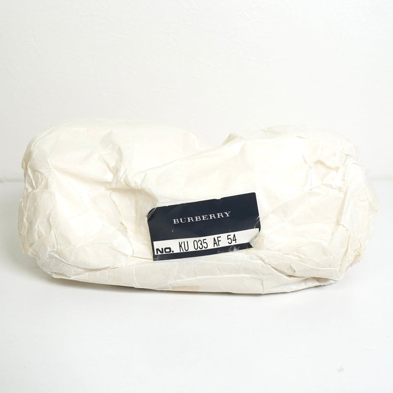 バーバリー ノバチェック ナイロンキャンバス / レザー ワンショルダーバッグ ベージュ / ブラウン - NEWSED